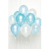 Amscan Luftballon Set hellblau DIY