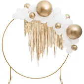 Party Deco Luftballon Rund Glossy 60 cm, Gold