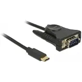 DeLOCK Serial Adapter - USB-C to DB-9 - 1.8 m
