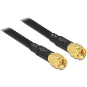 DeLOCK 88892, 2 m, LMR195, SMA, SMA, Schwarz