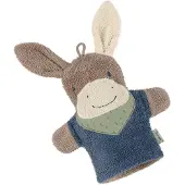 Sterntaler Waschhandschuh ESEL Emmilius in mittelblau | Gr.: onesize