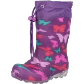 Beck M dchen Butterfly Schlupfstiefel, Violett, 28 EU