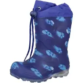 Beck 845 34 Warmfutter Gummistiefel Fussball Blau, Blau, Gr. 32
