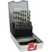 Bosch Metallbohrer-set Hss-g Im Koffer 1/0-10/0 Mm 19 Stücke