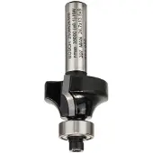 Bosch Accesorios Abrundfräser, 8 mm, R1 6 mm, L 13,2 mm, G 53 mm