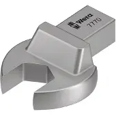Wera 7770, Torque wrench end fitting, Silber, 1 Stück(e), Chrom-Vanadium-Stahl (Cr-V)