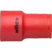 Wiha Steckschlüsseleinsatz 7208N isoliert 1/2" Außensechskant 12 mm
