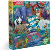 Eeboo Quadratisches Puzzle Planet Erde 1000 Teile