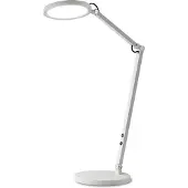 FABAS LUCE Regina - , weiße, verstellbare Tischlampe - integrierte 9-W-Touch-LED, dimmbar, CCT (3000 K, 4000 K, 5000 K, 6000 K)