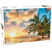 Tactic Landscape: Beach - 500pcs, 500 Stück(e), Landschaft, 8 Jahr(e)