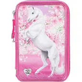 Miss Melody federmäppchen Cherry Blossom 20 cm Polyester rosa 44 Stk