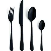 Amefa Austin Vintage Bestekset - 24-delig - 6 Persoons - Zwart