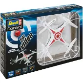 Revell Control Control RC Kamera-Drohne Quadrocopter GO! Video | mit moderner 2.4 GHz Fernsteuerungstechnik, wechselbarem Akku, Flip-Funktion | 31cm