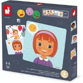 Janod Emotions Magnetic Game Pädagogisches Spielzeug
