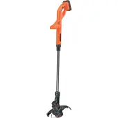 Black & Decker Akku-Rasentrimmer ST182320, 18Volt (orange/schwarz, Li-Ionen Akku 2,0Ah)