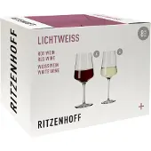 Ritzenhoff LICHTWEISS JULIE WEIß- UND ROTWEINGLAS-SET #3 VON NADINE NIGGEMEIER
