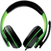 Esperanza EGH300G, Kabelgebunden, Gaming, 220 g, Kopfhörer, Schwarz, Grün