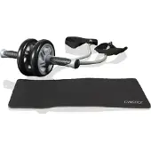 Gymstick Doppel-Trimrad mit Widerstandskabel und Trainingsvideos
