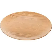 MAKU Tablett in Hellbraun - Ø 30 cm - onesize