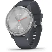 Garmin vivomove 3S grau-silber Hybrid-Smartwatch