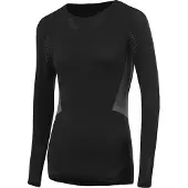Löffler TRANSTEX SHIRT L/S WARM HYB Damen Funktionsshirt schwarz - 40/42
