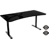 AROZZI Arena Groß Gaming-Schreibtisch - 160 x 82 x 71-81 cm - Dunkelgrau