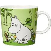 Arabia Mumin Becher 30 cl Mumin grasgrün