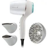 Remington Haartrockner "HYDRAluxe PRO (EC9001)" 2.200 W 3 Aufsätze 50 % schnelleres Trocknen, Ionengenerator, 2 Stylingdüsen & Diffusor