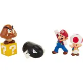 Nintendo FIGUR NINTENDO MARIO MACORN PLAINS DIORAMA 6,5CM - Figuren