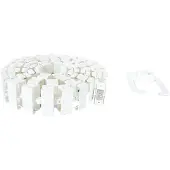 Elfen Ergodesk Snake Cable Sleeve, 140 cm, White