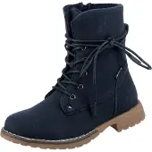 Lico Mädchen Stiefel Linea Gr. 36 wasserdicht atmungsaktiv Warmfutter Schnürung Reißverschluss