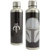 Paladone Star Wars - The Mandalorian - The Mandalorian Metal Water Bottle (PP7361MAN)