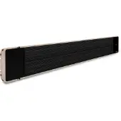 Trotec Dunkelheizstrahler IRD 2400 Schwarzstrahler, Wärmestrahler, Terrassenstrahler, Balkonheizer, Fernbedienung, IP55, 2.400 W