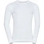 Odlo Unterziehshirt BL Top Crew Neck LS Active Warm Eco White Herren-XL