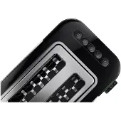 Braun HT 5015 BK, 2 Scheibe(n), Schwarz, Edelstahl, Tasten, 1000 W