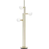 Hubsch Stehleuchte mit Lichtquelle Messing 78x28xh150cm