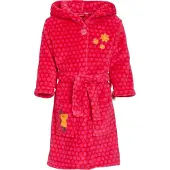 Playshoes Fleece-Bademantel DIE MAUS pink in Pink | Gr.: 158/164