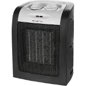 Emerio PTC-Heizlüfter FH-106145 – 20m² – 2 Heizstufen – einstellbarer Thermostat – Kontrollleuchte – Ventilationsfunktion – Kippschutz – 1800W