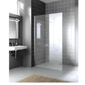 Kermi Walk-In XC WIO 1000x2000, silber hochglanz, ESG klar mit KermiClean, XCWIO10020VPK XCWIO10020VPK