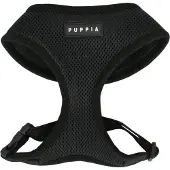 Puppia Soft-Geschirr - Schwarz - L