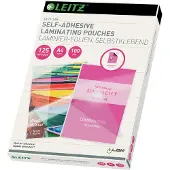 Leitz Selbstklebende A4 125 Mikron Laminierhüllen 100 Einheiten