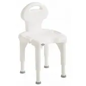 Invacare Aquatec I-Fit 9781E Duschhocker mit Rückenlehne 1 St