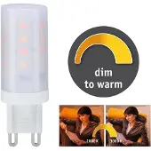 Paulmann LED-Leuchtmittel "230V Stiftsockel 1er-Pack 270lm 4W Klar", Energieeffizienz: G, transparent, L:5,5cm Ø:1,8cm, Leuchtmittel, LED-Leuchtmittel