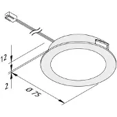 Hera LED-Einbauleuchte