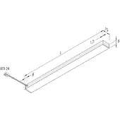 Hera LED-Unterbauleuchte 61001427302 900mm wws Decken-/Wandleuchte 4051268162173