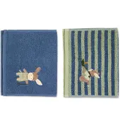Sterntaler Kinderhandtuch Doppelpack Emmilius mittelblau 50 x 30 cm 7162186_365