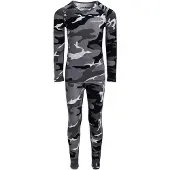 Nordbjørn Verbier Funktionsunterwäsche Bambus, Camo Black, 90