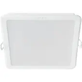 Philips Funktional Downlight, Einbaustrahler, Nicht austauschbare(s) Leuchtmittel, LED, 17 W, 4000 K, Weiß
