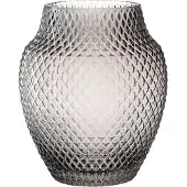 Leonardo Vase "Poesia" in Grau - (H)22,5 x Ø 19 cm - onesize