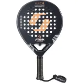 Stiga Padelschläger ARC 2, runde Form, geringe Balance, Hypersoft Foam, Carbon Fusion, Power Grip, 365g